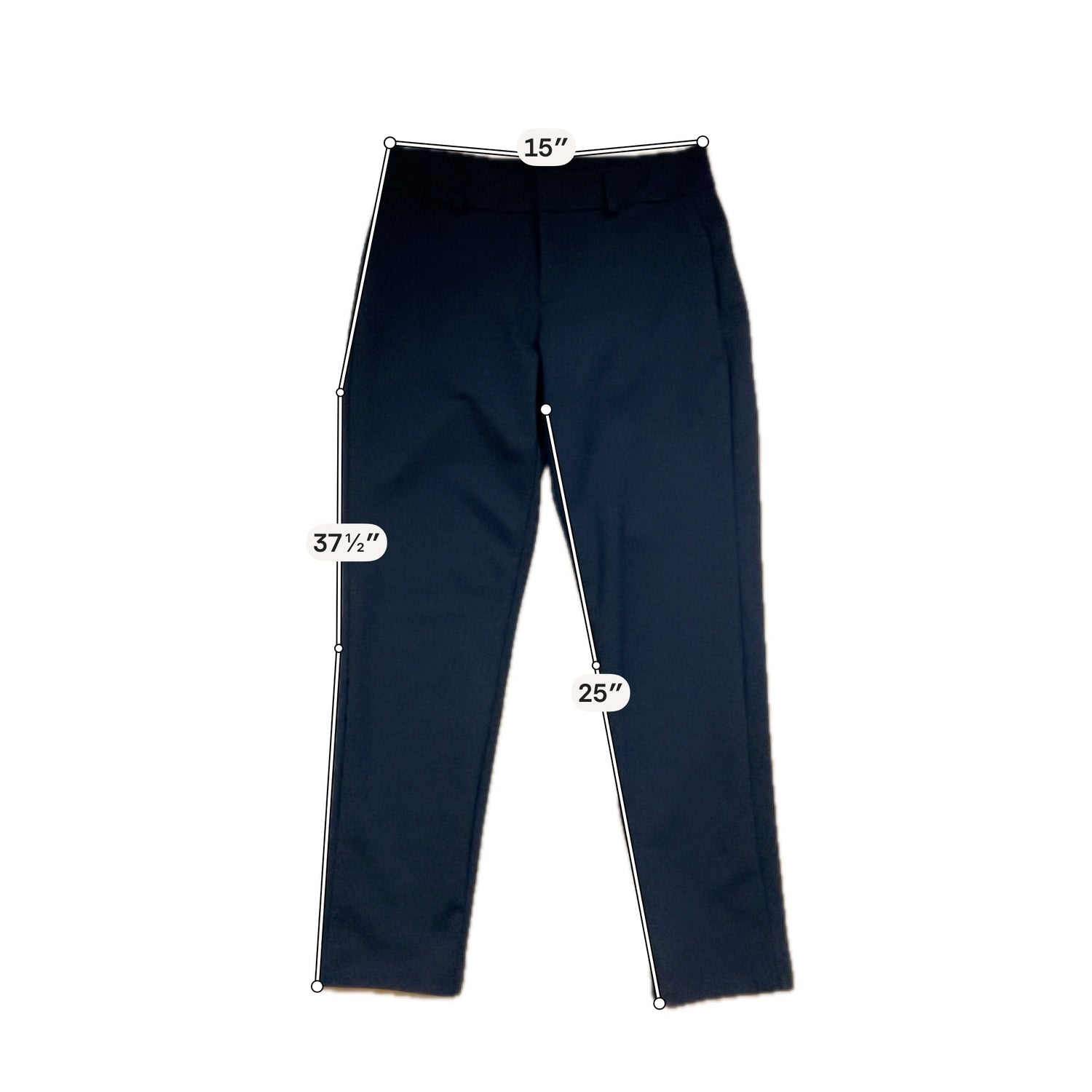 MICHAEL MICHAEL KORS Black Ponte Knit Slim Ankle Pants Size 8 - ONLINE ONLY