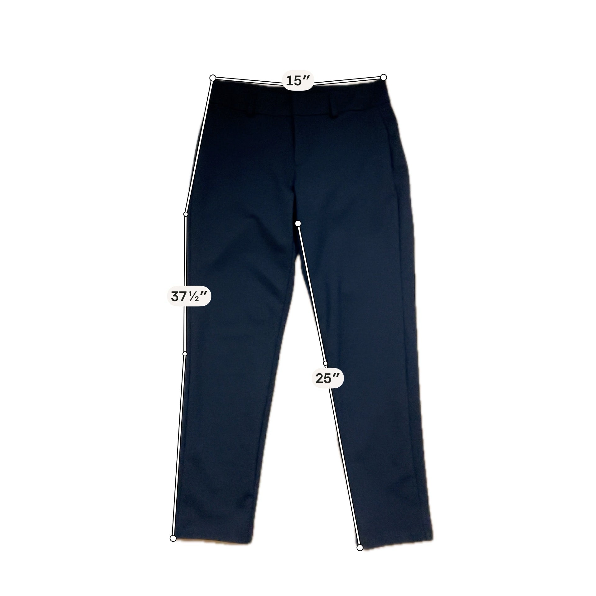 MICHAEL MICHAEL KORS Black Ponte Knit Slim Ankle Pants Size 8 - ONLINE ONLY