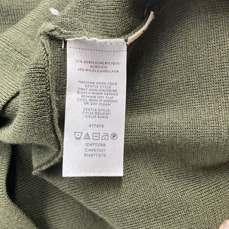 Ann Taylor Olive Ladies Pre-Owned Blouse - Size Small - Margaret’s Fine Consignment