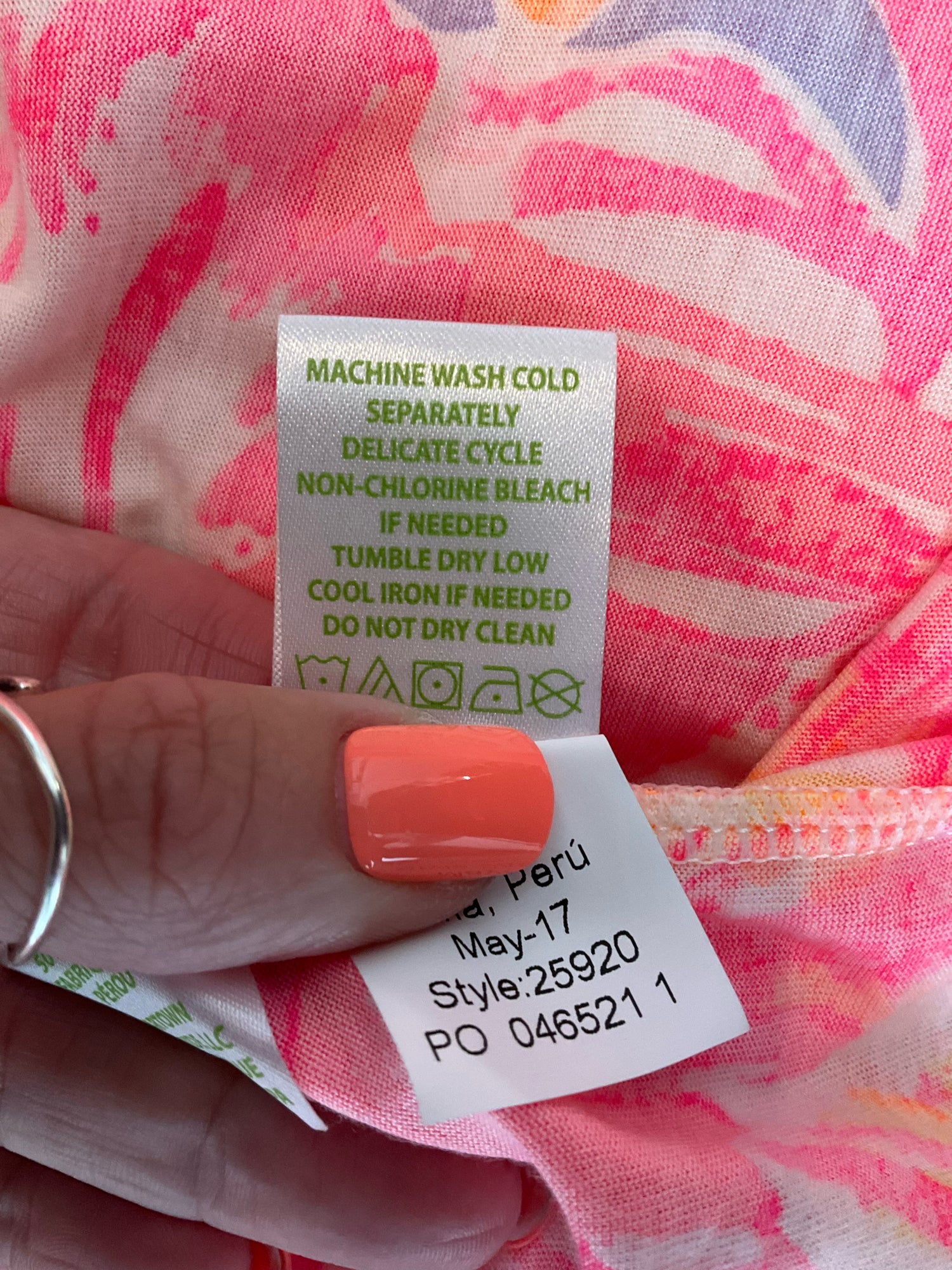 Lilly Pulitzer Maisel Cold Shoulder Top Tiki Pink Gypsea Print Size Small