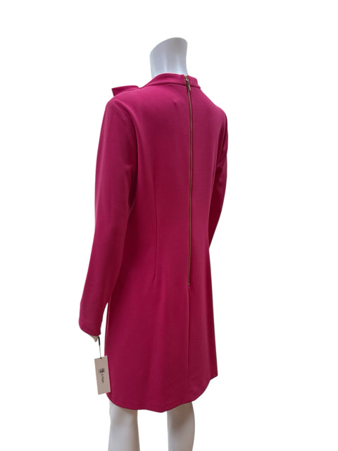 Calvin Klein Pink Solid Pre-Owned Ladies New With Tags Dress - Size 10