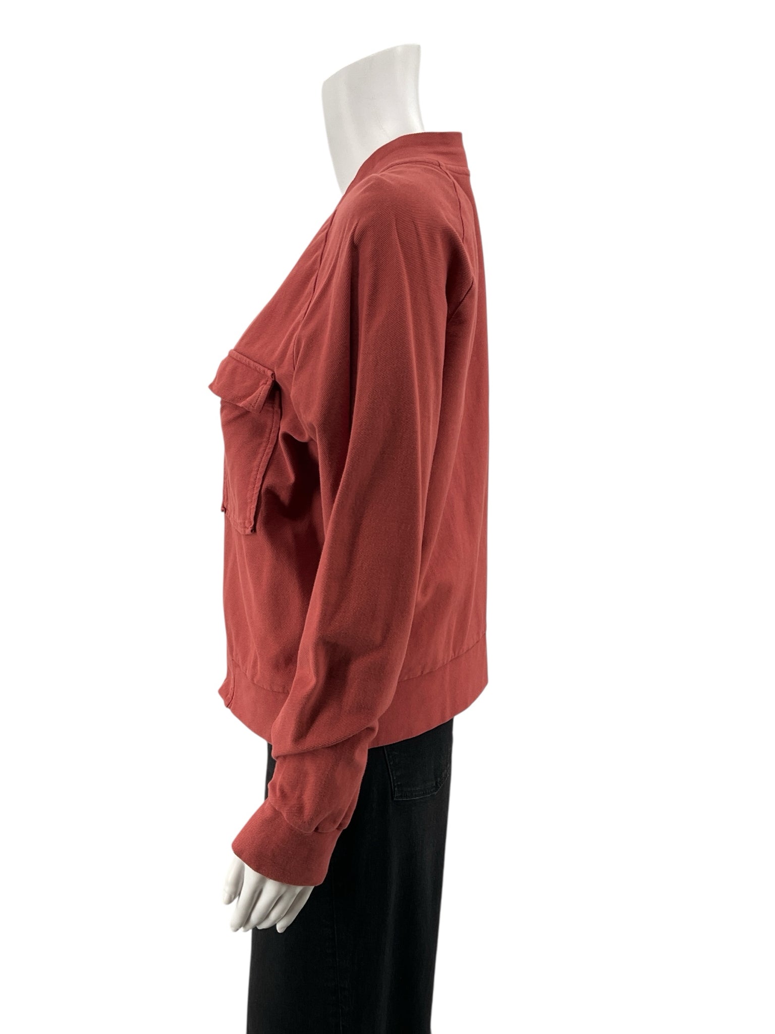 bobi Salmon Solid Pre-Owned Ladies Jacket - Size Large - Margaret’s Fine Consignment