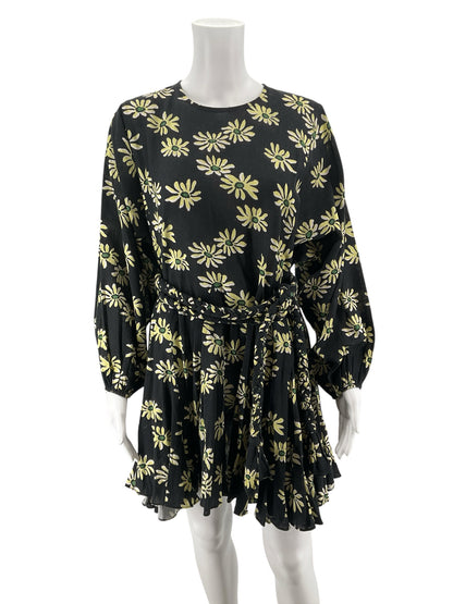 Rhode Fiona Floral Mini Dress Black Daisy Field XS