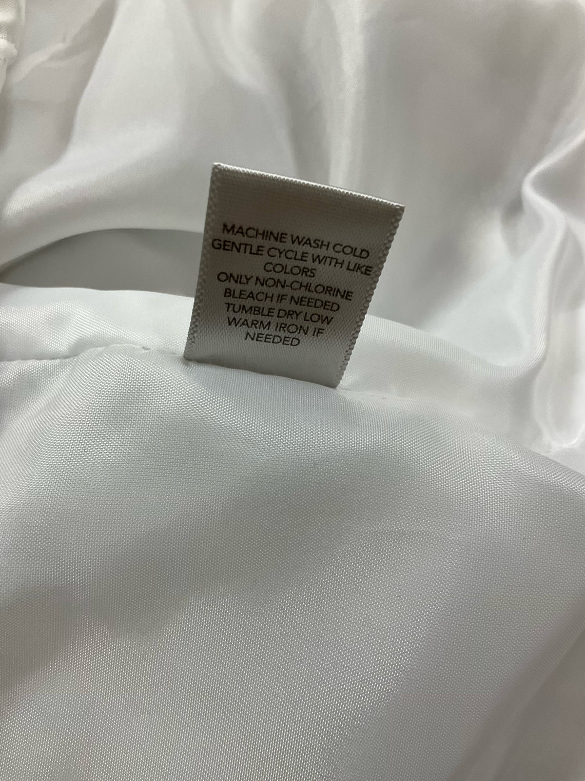 Christopher &amp; BanksChristopher &amp; Banks White Quilted Puffer Vest Zip Up Stand Collar | Size XL