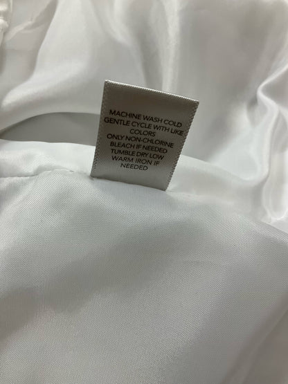 Christopher &amp; BanksChristopher &amp; Banks White Quilted Puffer Vest Zip Up Stand Collar | Size XL