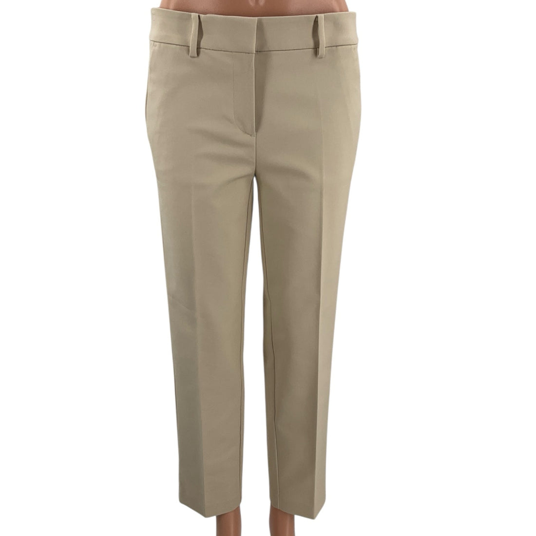 Loft Tan Solid Ladies Pre-Owned New With Tags Pants - Size 0 - Margaret’s Fine Consignment