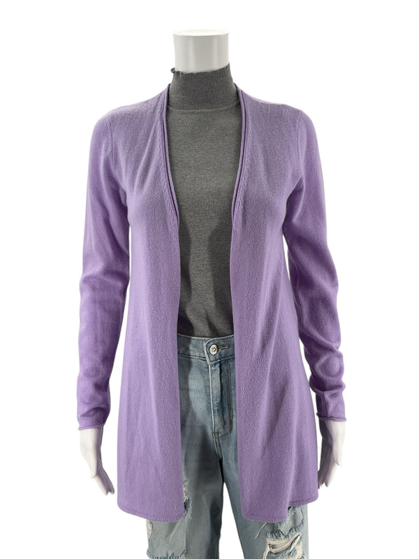 J Mclaughlin Lavender Solid Pre-Owned Ladies Shrug - Size Small