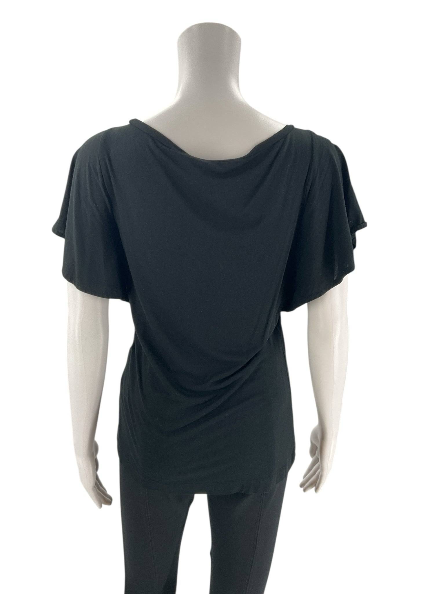 Banana Republic Black Solid Top - Size XS - Margaret’s Fine Consignment