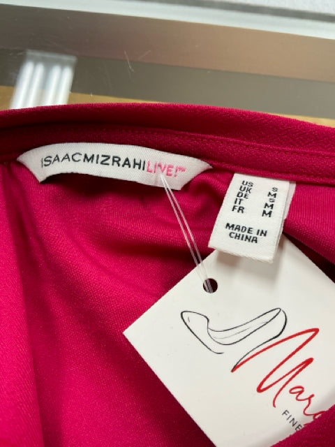 Issac Mizrahi Fuschia Solid Pre-Owned Ladies Top - Size Small - Margaret’s Fine Consignment