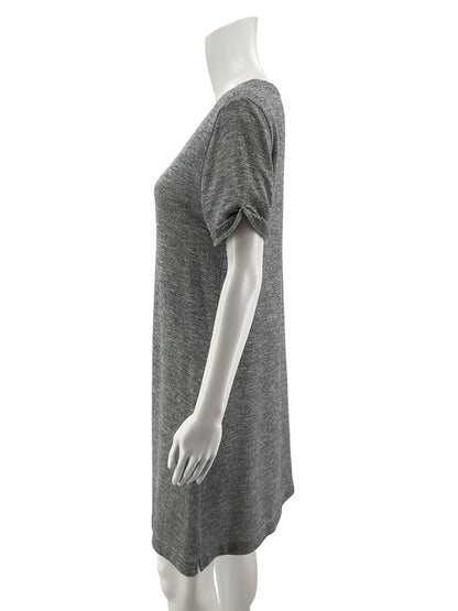 LOU &amp; GREY for LOFT Heather Gray T-Shirt Swing Dress Size Small