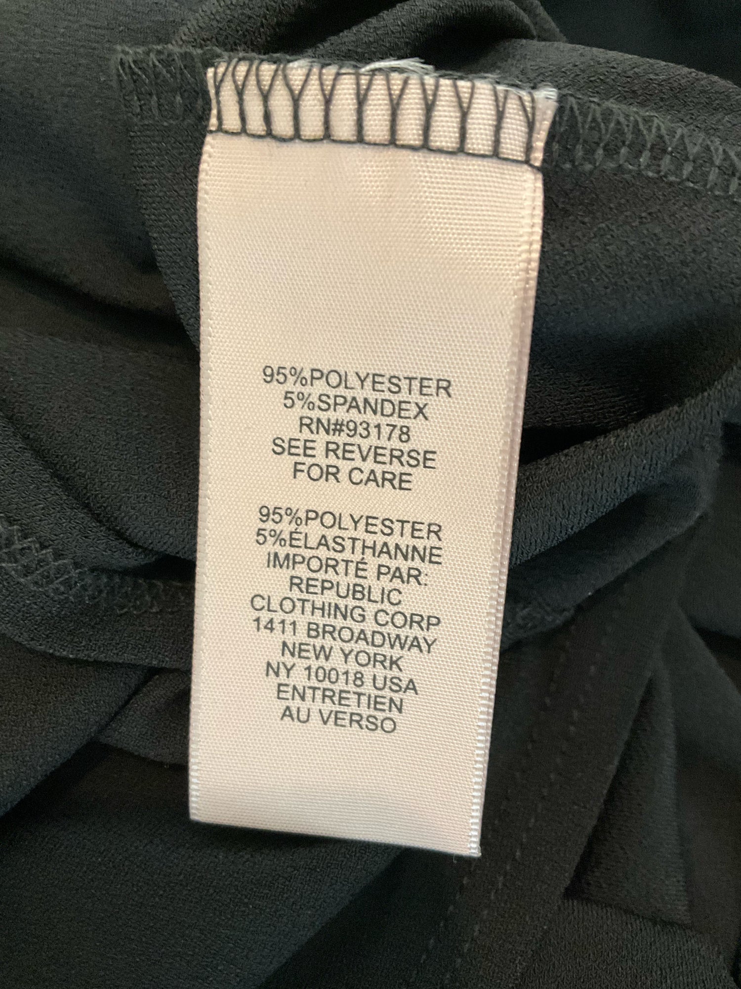 Philosophy Woman by Republic Clothing Philosophy Woman Black High-Low Pleated Back Top Size 1X NWT - ONLINE ONLY