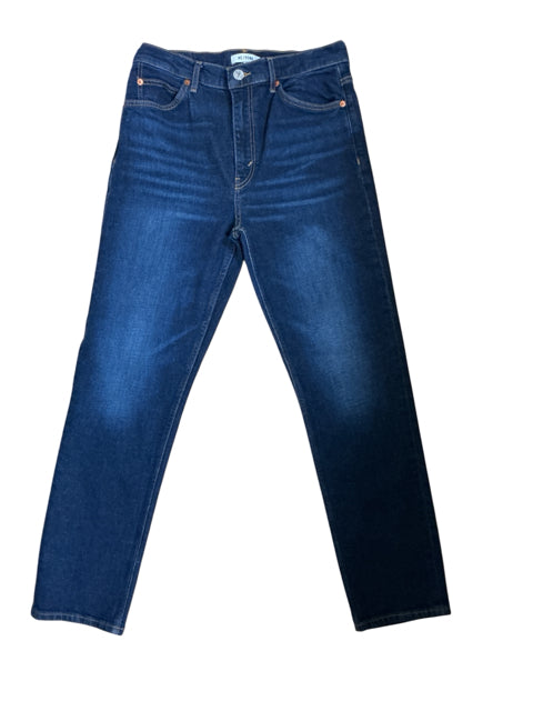 Re/Done High Rise Stove Pipe Jeans Blue Denim Size 6
