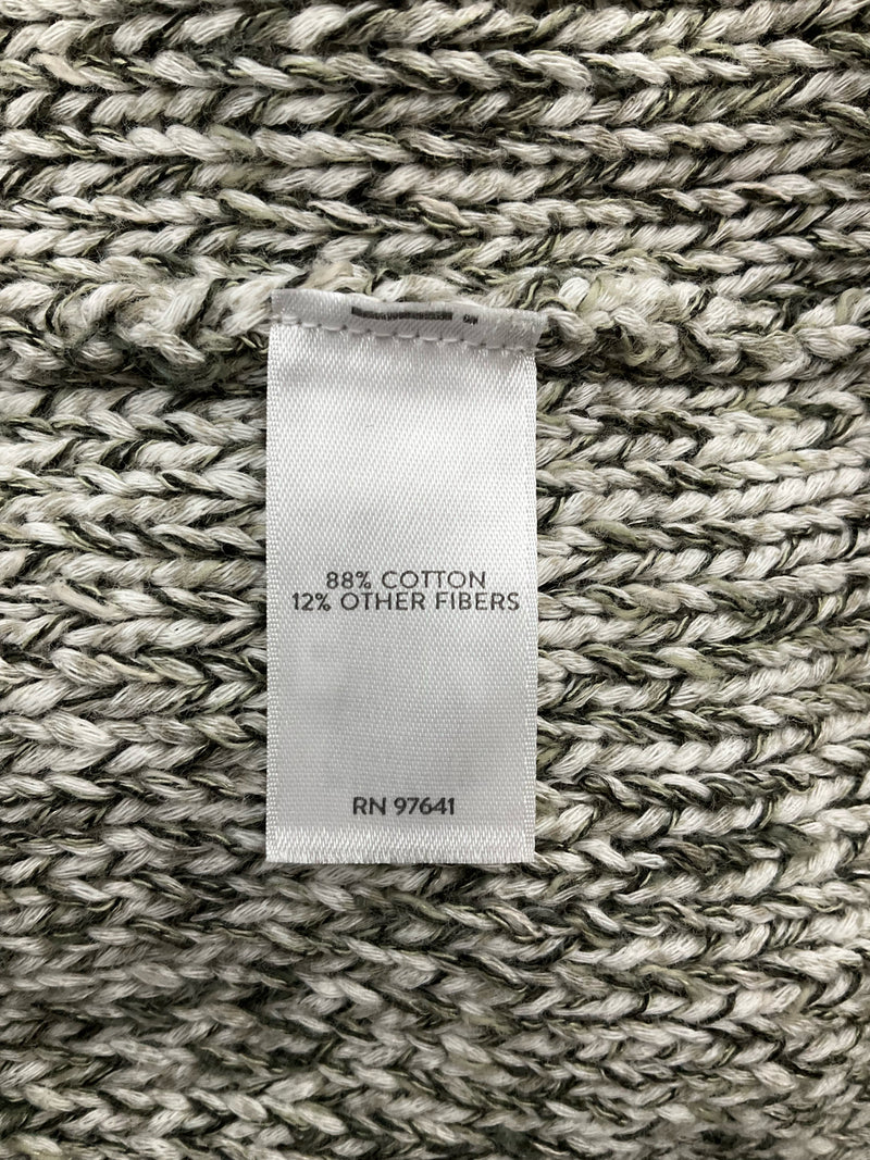 Pure Jill Tan/Olive Heathered Pre-Owned Ladies Top - Size Small Petite