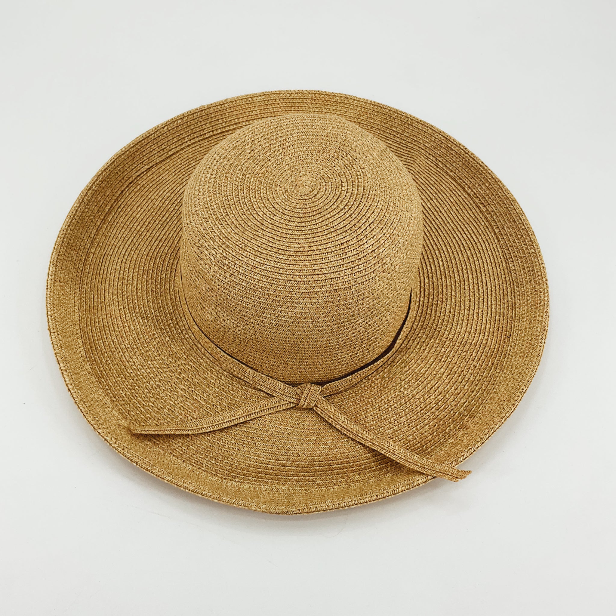 San Diego Hat Co Tan Solid Straw Hat