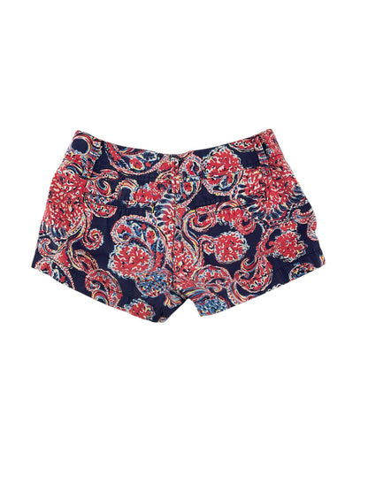 Lily Pulitzer Size 00 Navy/red Print Shorts