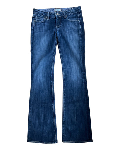 Paige Laurel Canyon High Rise Flare Jeans Dark Wash Size 27 - ONLINE ONLY