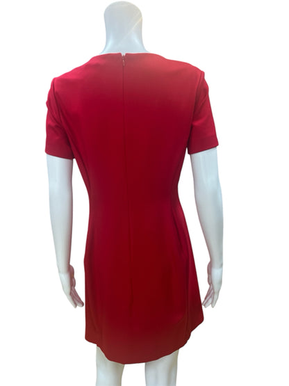 Brooks Brothers Red Dress Size 10 - rear view