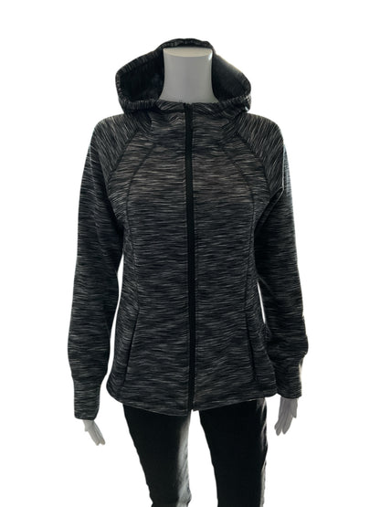 Spyder Black/Gray Heathered Pre-Owned Ladies Jacket - Size Medium - Margaret’s Fine Consignment