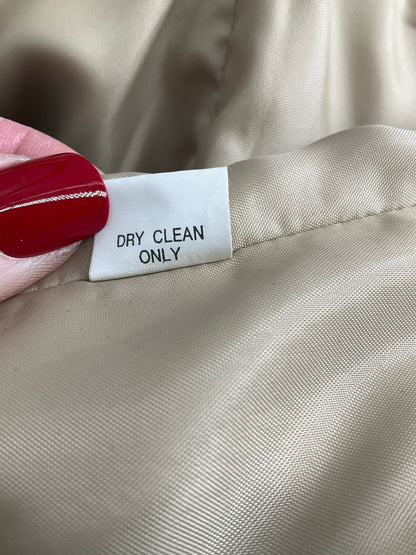 Kay Unger Tan/Mauve/Gold Pre-Owned Ladies Dress - Size 4