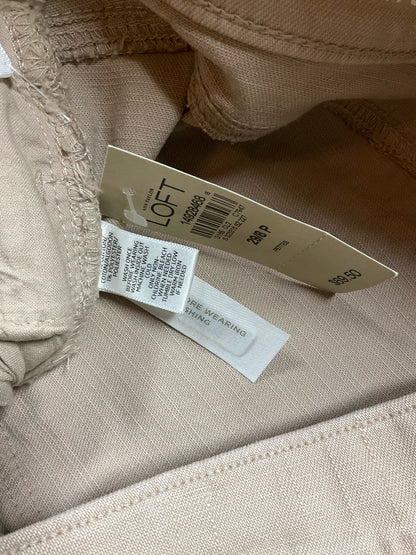 Ann Taylor LOFT Modern Skinny Petite Pants Khaki Ankle Chino NWT Size 8 Petite - ONLINE ONLY