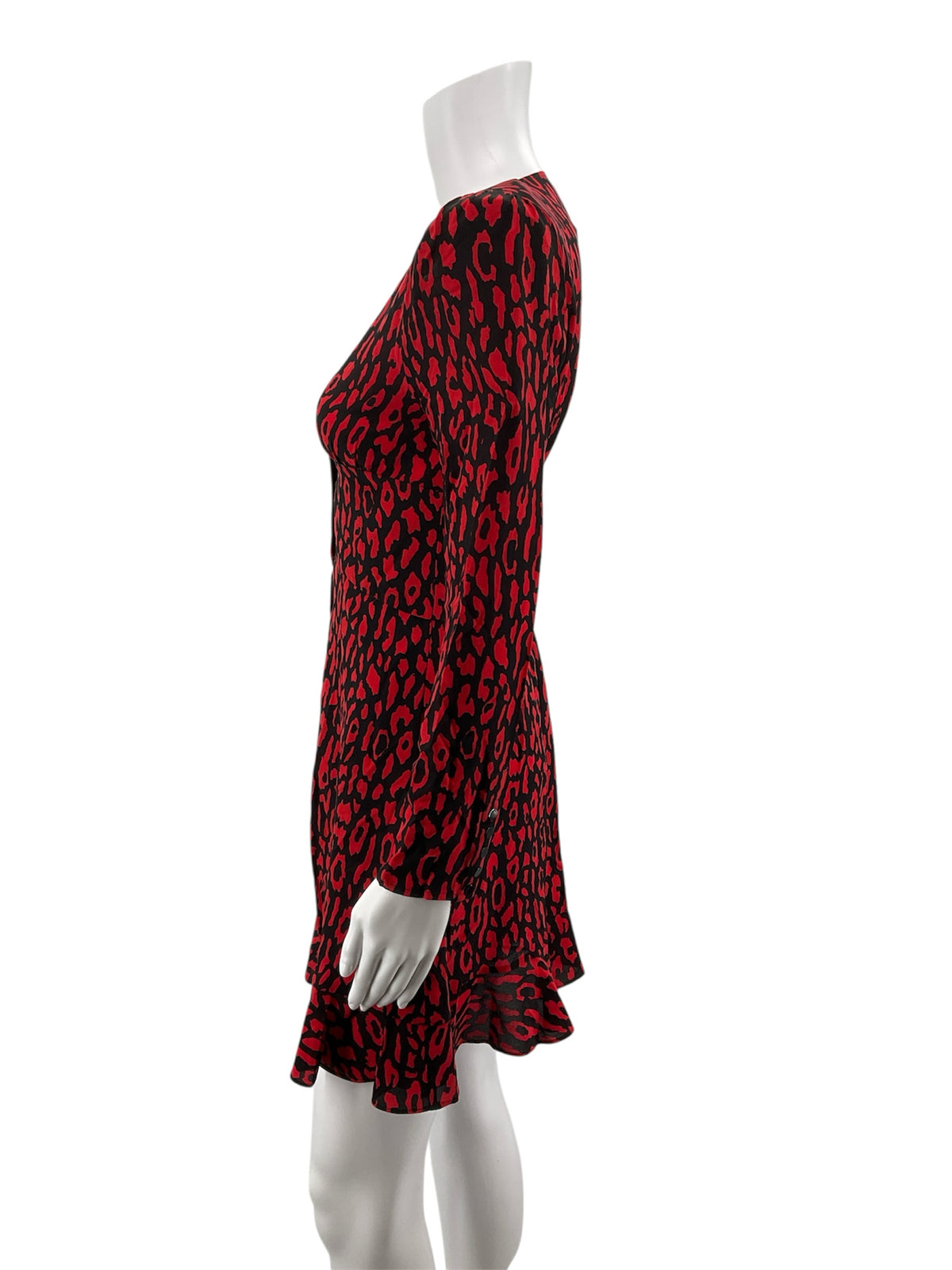 The Kooples Size 1 black/red Animal Pre-Owned Ladies New With Tags Dress – Margaret's Fine Consignment