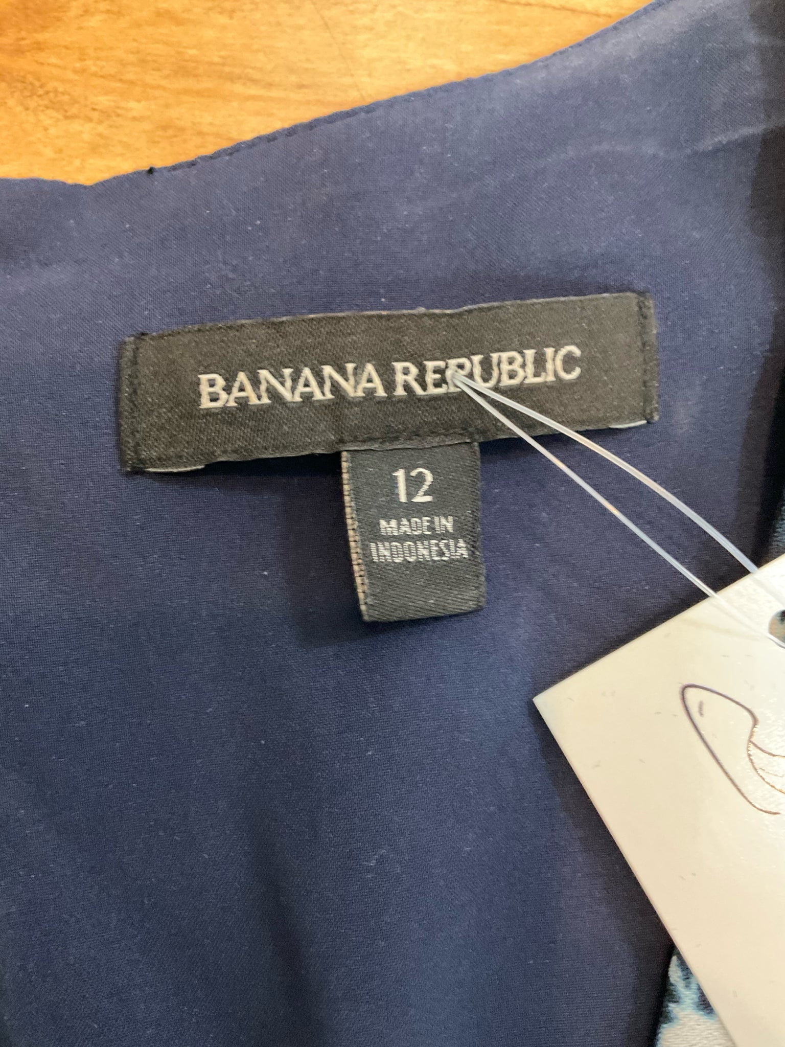 Banana Republic Floral V-Neck Sleeveless Flounce Dress Size 12
