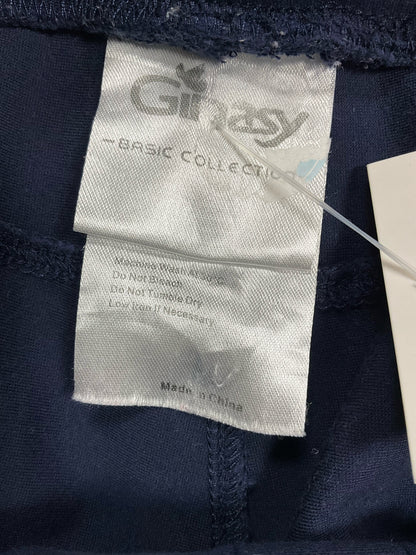 GK® Navy Blue Capri Leggings with Zipper Hem | Size M- ONLINE ONLY