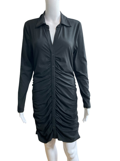 bb dakota Size L Black Solid Pre-Owned Ladies Dress - ONLINE ONLY