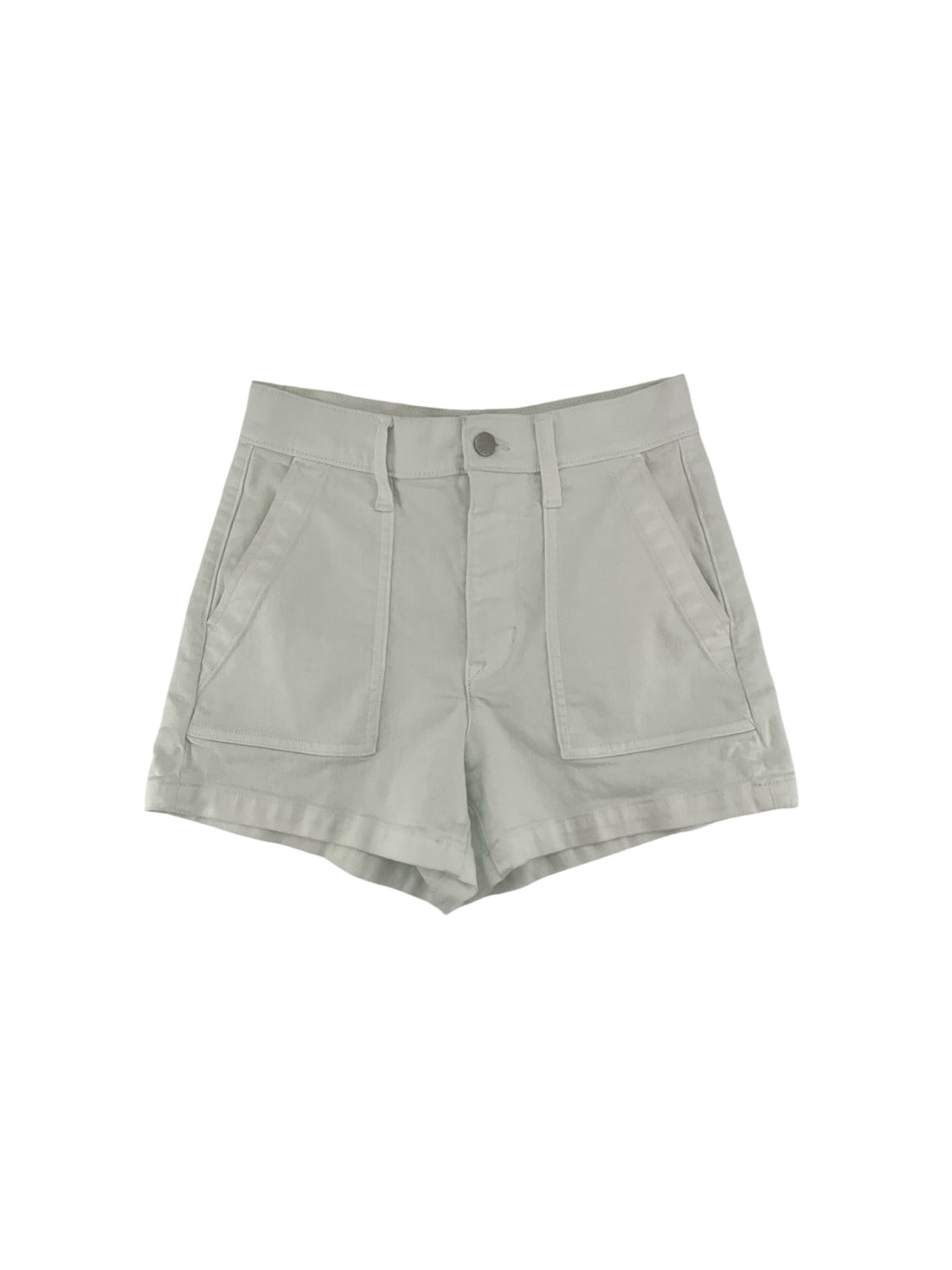 J.Crew White Shorts 3" Patch-Pocket Utility Shorts White Chino High Rise Size 24 - Size 2