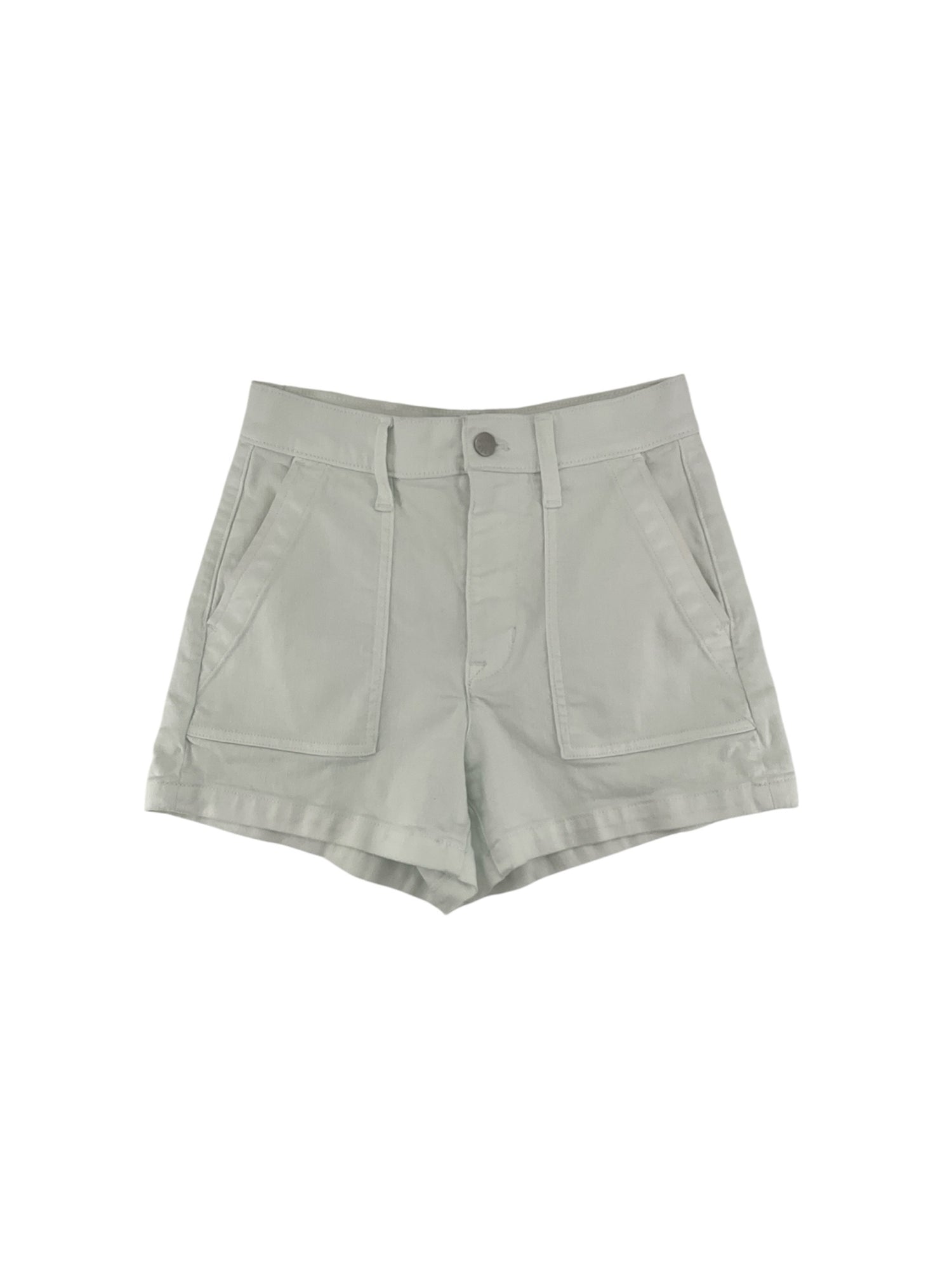 J.Crew White Shorts 3" Patch-Pocket Utility Shorts White Chino High Rise Size 24 - Size 2