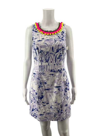 Lilly Pulitzer Kristen Dress One Too Many Print Size 4 - ONLINE ONLY