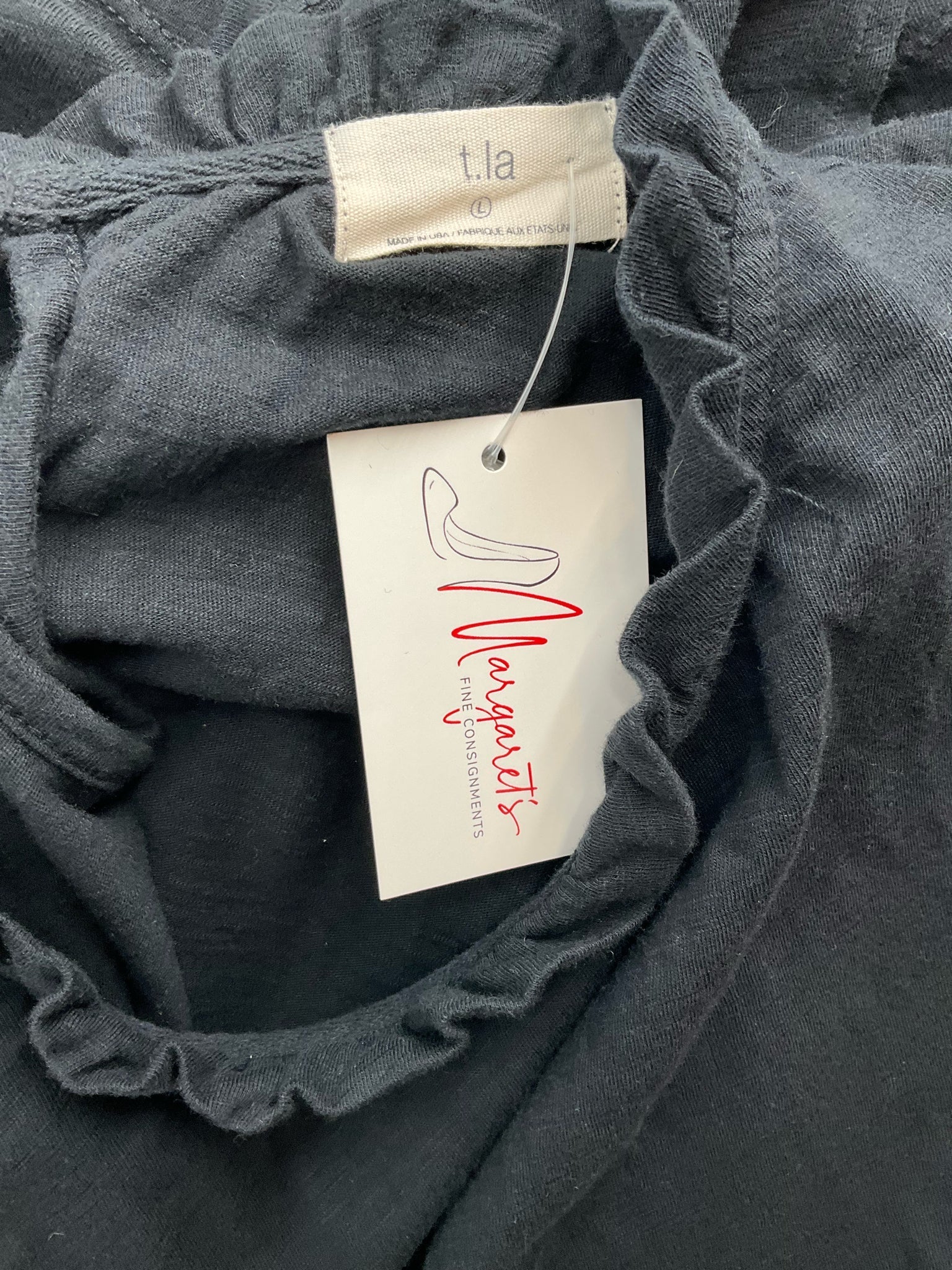 Black T.la pre-owned ladies&