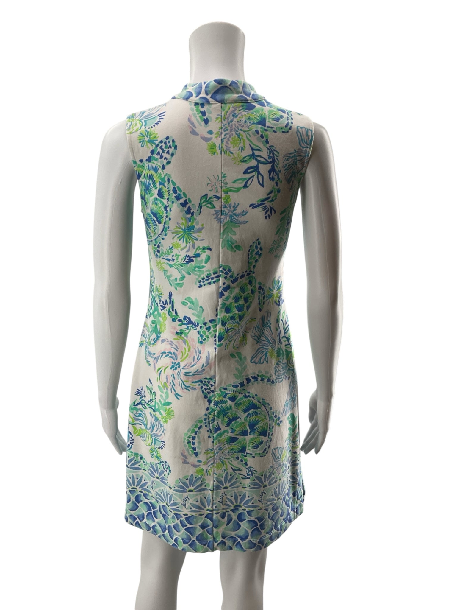 Lilly Pulitzer Hollie Tunic Dress XS Bay Dreamin&
