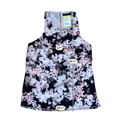 Banana Republic Floral Watercolor Racerback Shell Top Size XS
