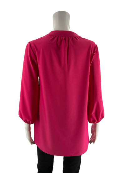 Jude Connally Pink Solid Pre-Owned Ladies Top - Size Small - Margaret’s Fine Consignment