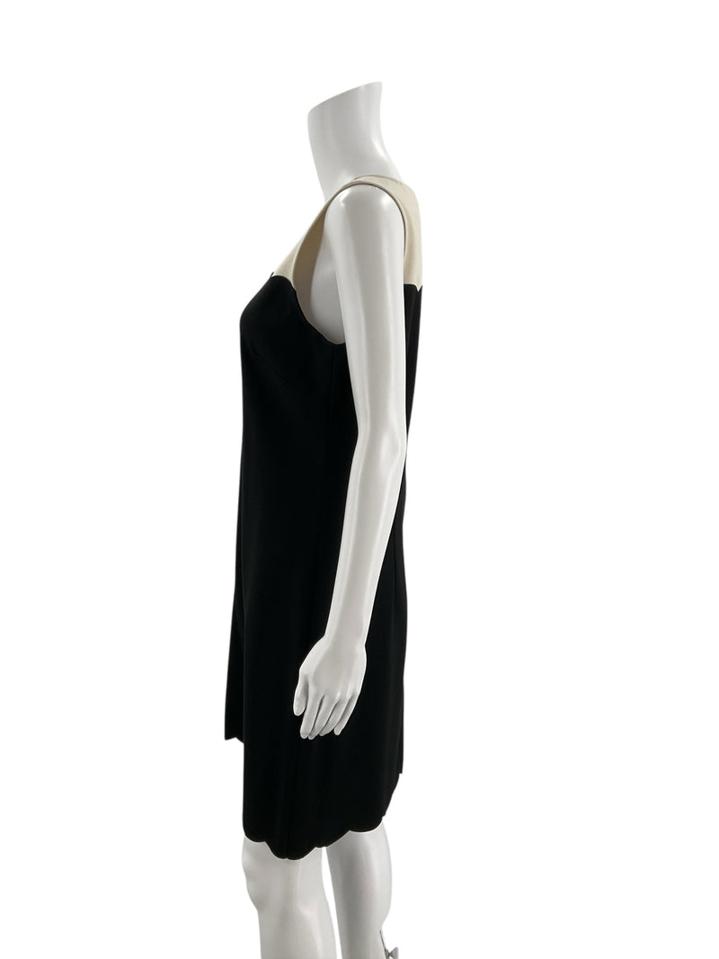 Loft Tan/Black Pre-Owned Ladies New With Tags Dress - Size 8