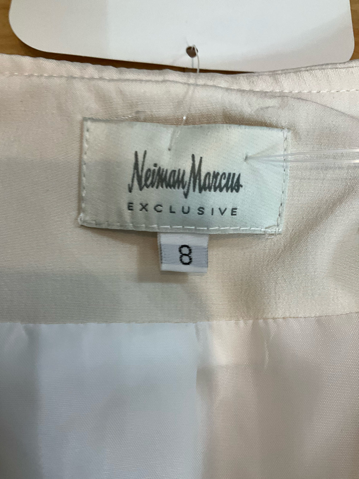 Neiman Marcus Exclusive 100% Silk Waterfall Ruffle Jacket Size 8 NWT