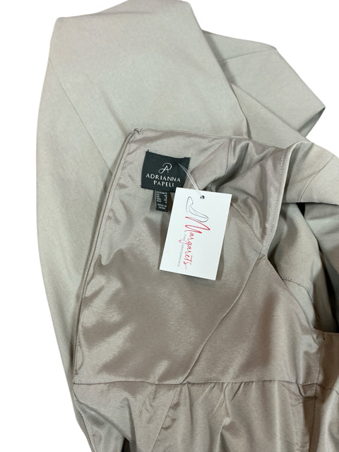 Adrianna Papell Khaki Pre-Owned Ladies Dress -  Size 4