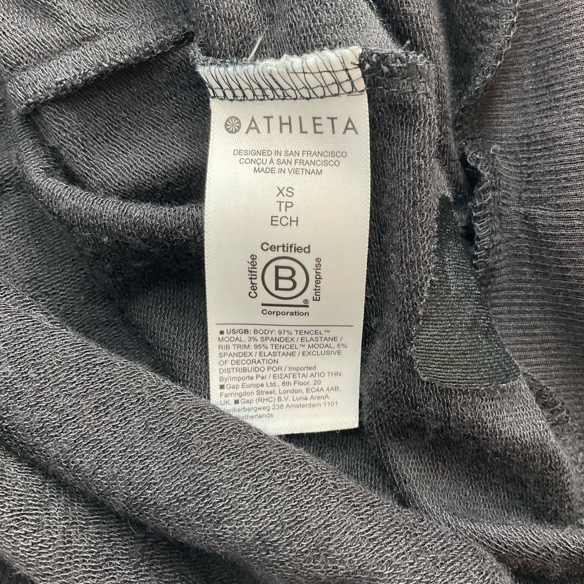 Athleta Black Top - Size XS - Margaret’s Fine Consignment