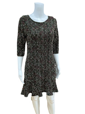 Renee C Black/Multi Dress Size Medium