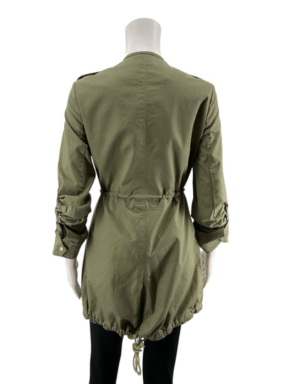 Beulah Olive Green Anorak Utility Military Jacket Size Medium