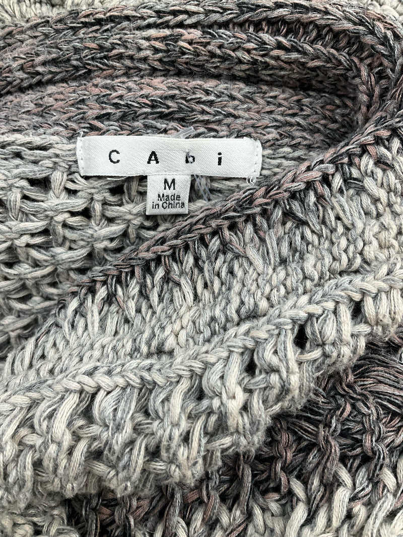 cabi Gray Solid Pre-Owned Ladies Shrug - Size Medium