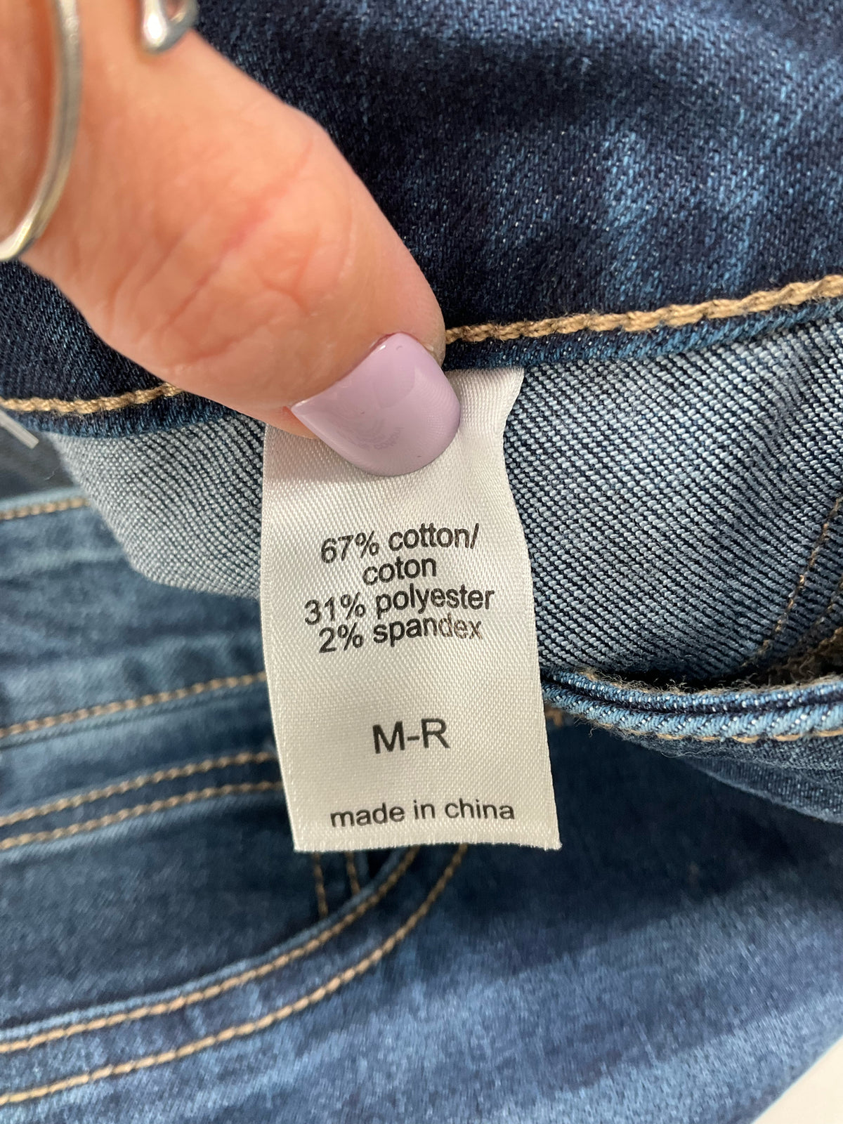 Maurices Mid Rise Skinny Ankle Jeans Raw Hem Dark Wash NWT Size Medium - ONLINE ONLY