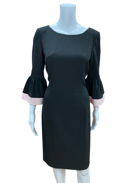 Ralph Lauren Black Solid Dress Size 8