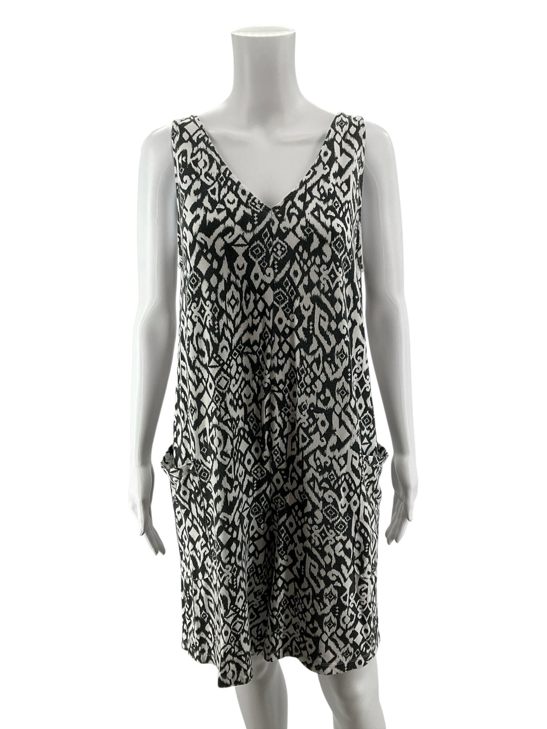 Kinesis Tribal Print V-Neck Sleeveless Romper | Size Small