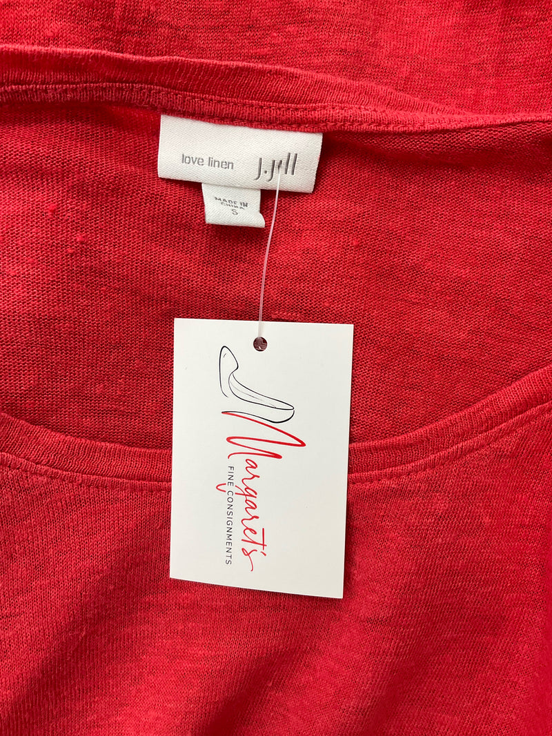 J Jill Orange Solid Pre-Owned Ladies Top - Size Small