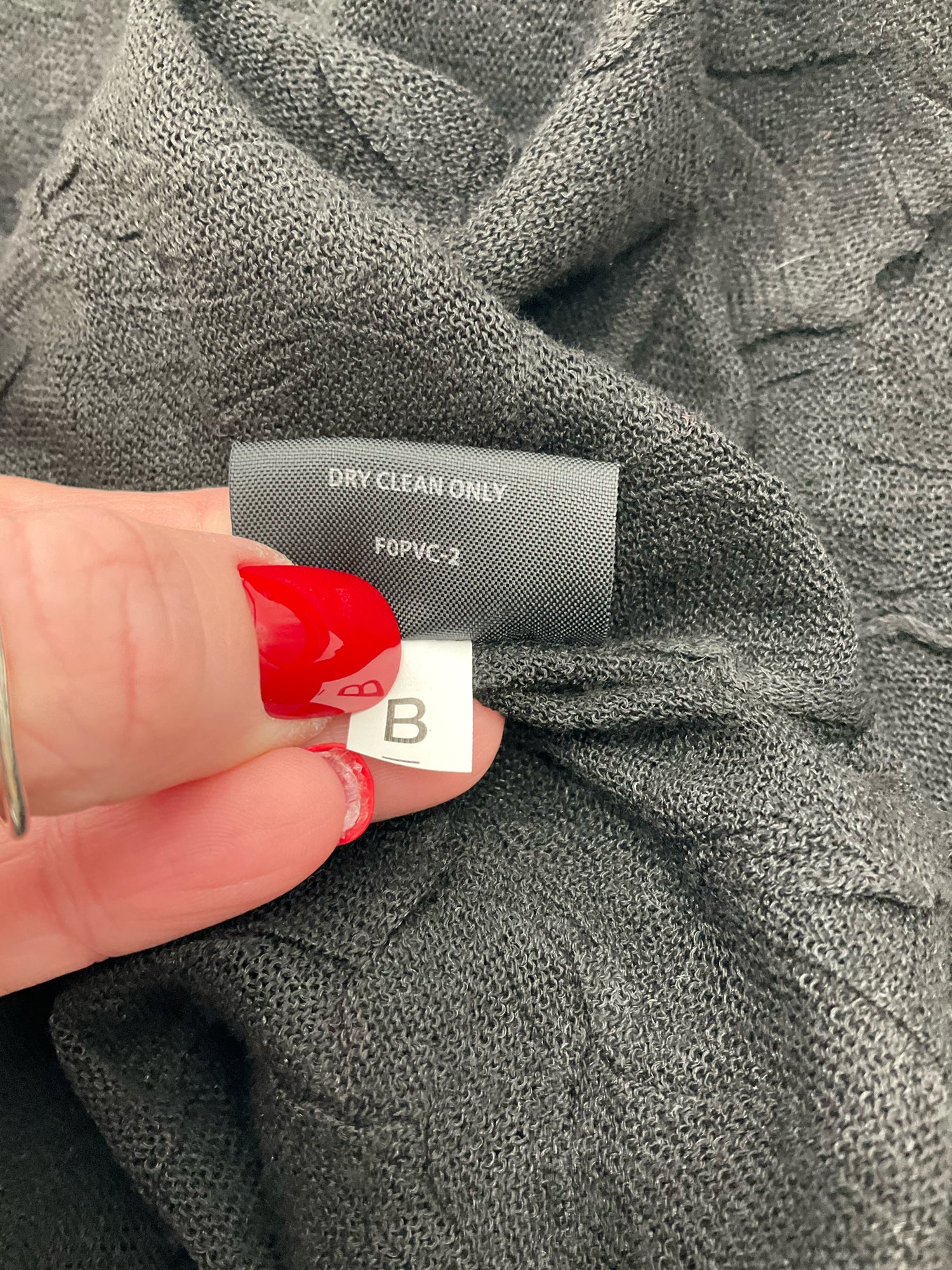 Eileen Fisher Black Pre-Owned Ladies Shrug - Size Large Petite - Margaret’s Fine Consignment