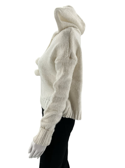 Pink Republic Cream Solid Pre-Owned Ladies New with Tags Top -  Size XS