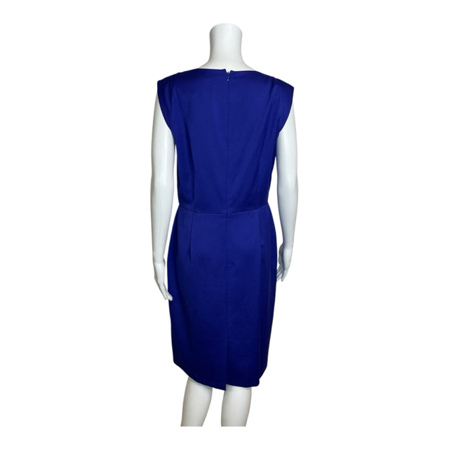 Tahari Arthur S. Levine Purple Sleeveless Sheath Dress Size 8