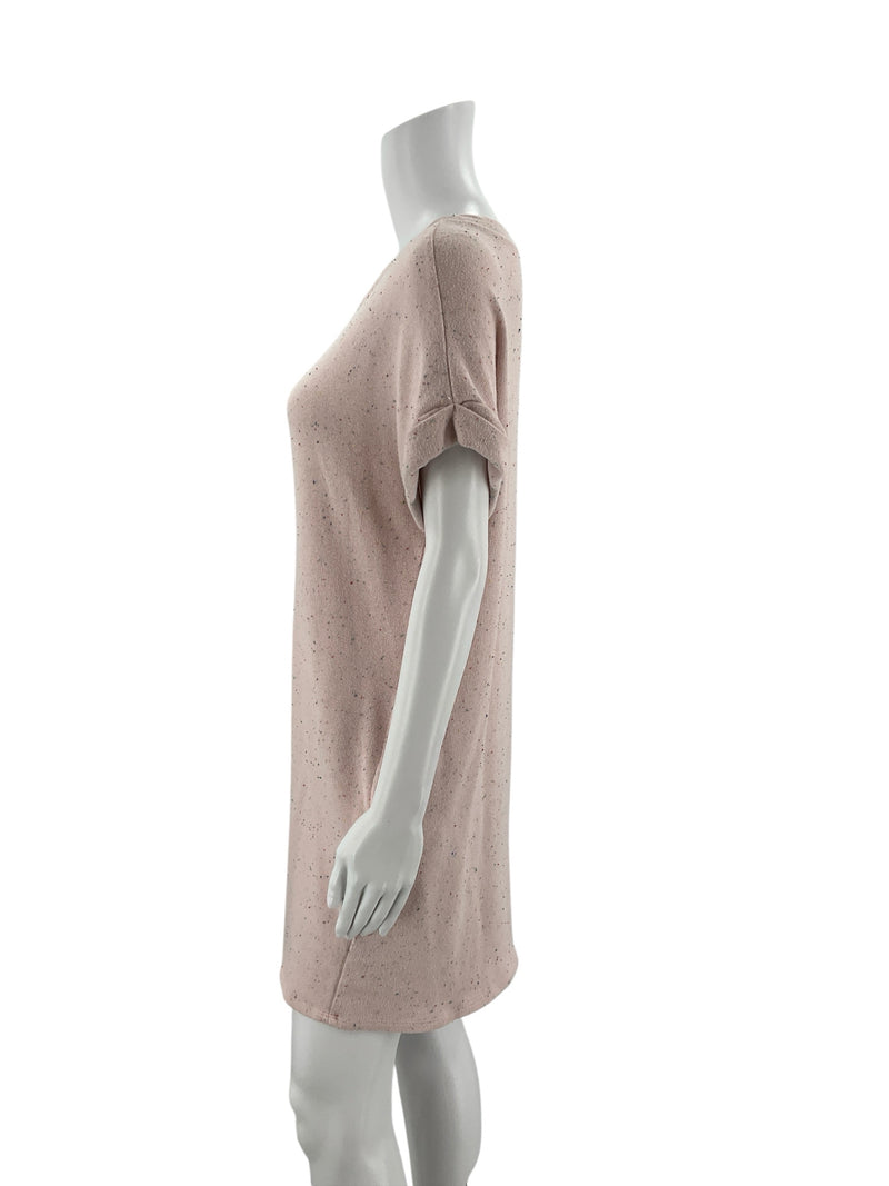 Cherish Pink Speckeled Pre-Owned Ladies Dress - Size Small